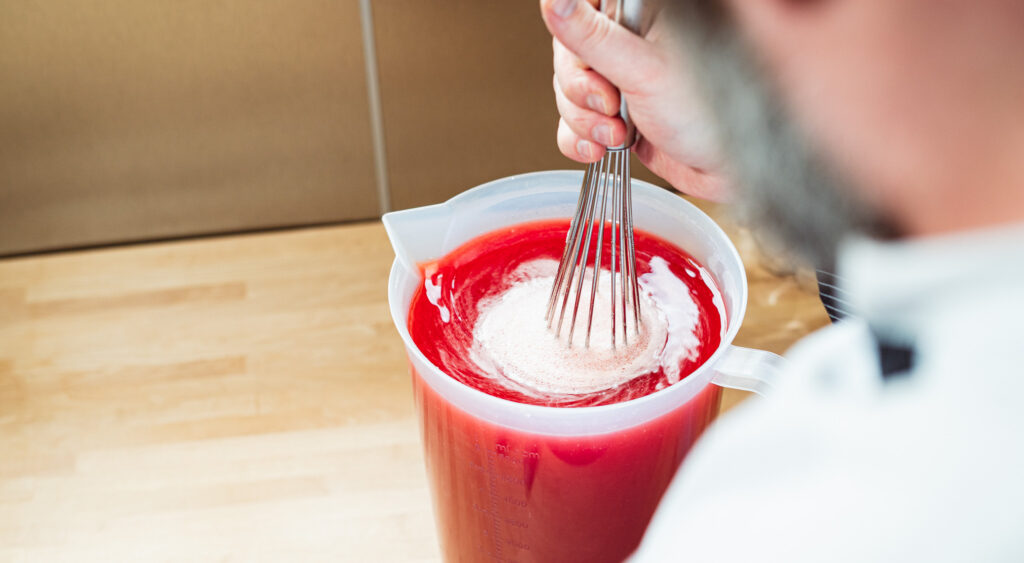 Préparer une slush LYKKE est simple