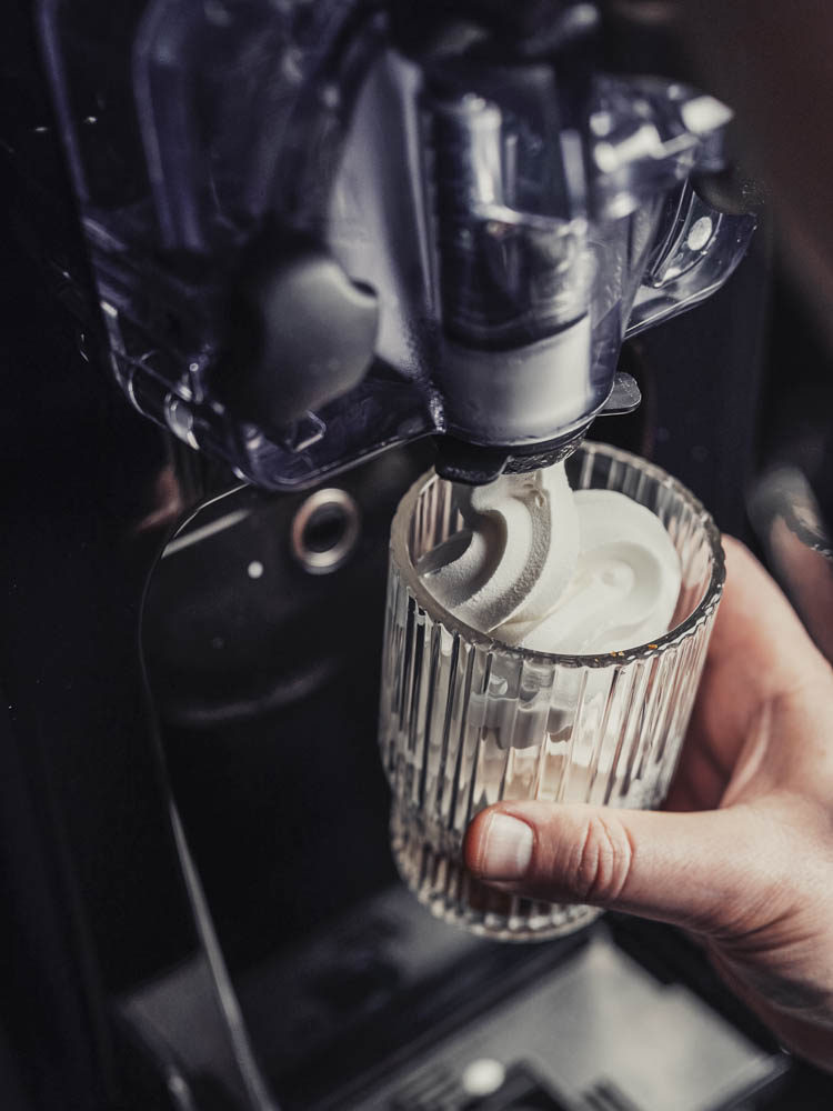 Desserts d’automne avec glace
