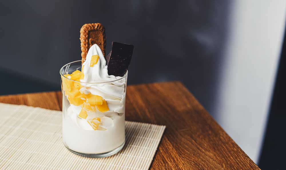 Saveurs inspirées des desserts — la glace comme dessert premium